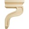 Ekena Millwork 3 1/2"W x 7 1/4"D x 11"H Hollow Back Corbel, Maple COR03X07X11HAMA - alternate 3